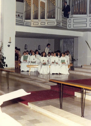 BSD Bensberg, frankenforst, kerk, 1979