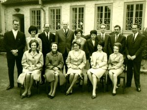 BSD Bensberg, school ijzer, 1963 leerkrachten