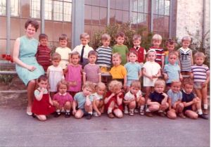 BSD Bensberg, school ijzer, 1970, mevr Rogies