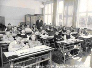 BSD Bensberg, school ijzer, 1966-67, 6de leerjaar