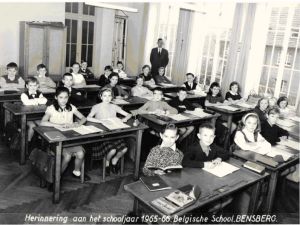 BSD Bensberg, school ijzer, 1965-66, 5de leerjaar